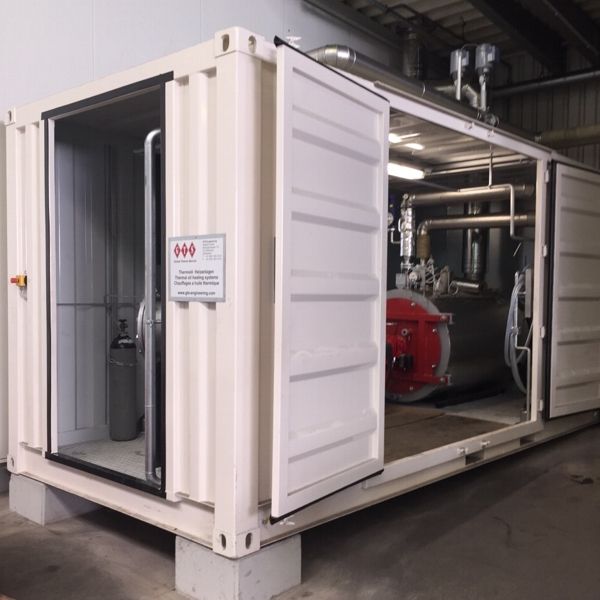 Thermoölanlage in 20' Container