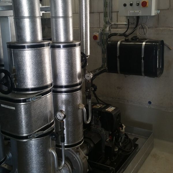 Notkühlpumpe mit Dieselmotor