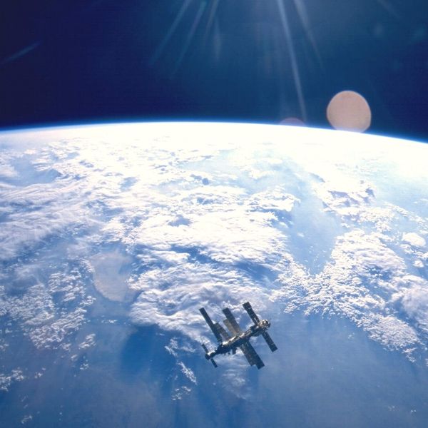we are in space